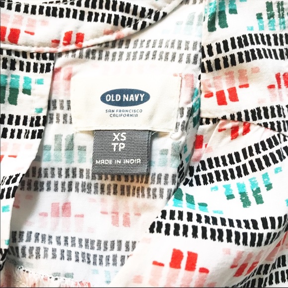 Old Navy - Aztec Print Dress - Extra Small - Picture 3 of 3